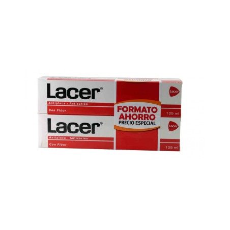 LACER PASTA DENTAL  DUPLO 125ML