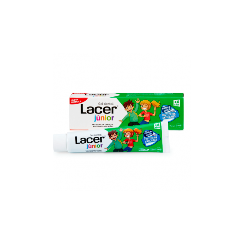 LACER GEL DENTAL JUNIOR MENTA 75 ML