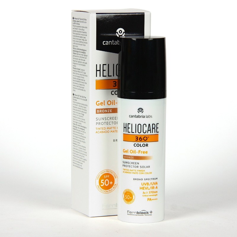 HELIOCARE 360º SPF 50+ COLOR GEL OIL-FREE BRONZE