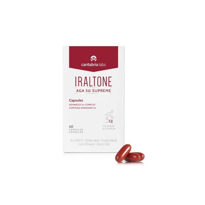 IRALTONE AGA 5ALFA SUPREME 60 CAPSULAS