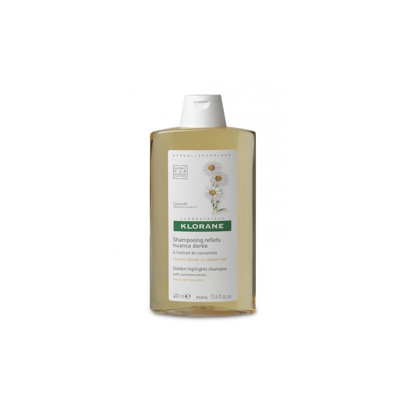 KLORANE CHAMPU REFLEJOS DORADOS A LA CAMOMILA 40