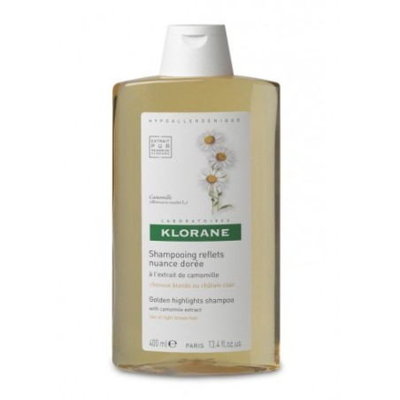 KLORANE CHAMPU REFLEJOS DORADOS A LA CAMOMILA 40