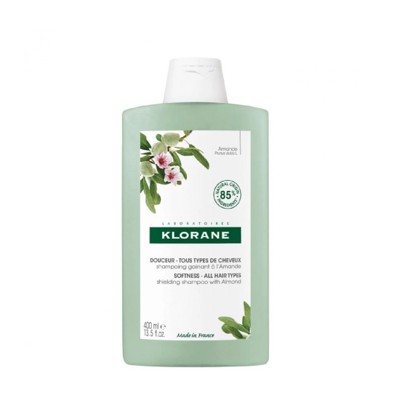 KLORANE CHAMPU ACEITE DE ALMENDRAS 400 ML