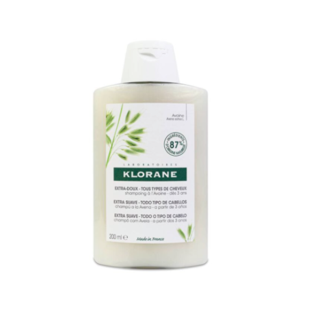 KLORANE CHAMPU EXTRASUAVE LECHE DE AVENA 200 ML.