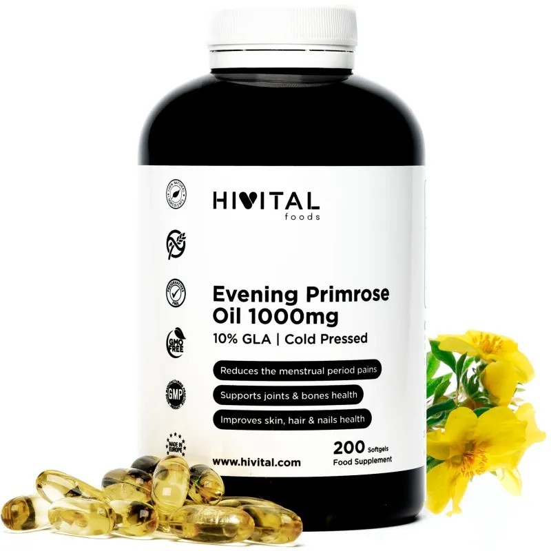 HIVITAL ACEITE DE ONAGRA 1000 MG 200 CAP
