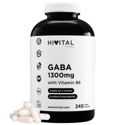 HIVITAL GABA 1300MG 240COMP VEG