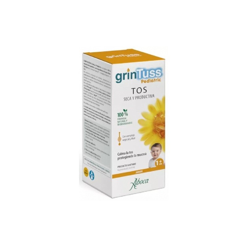 GRINTUSS JARABE CON POLIRESIN PEDIATRIC 180 ML