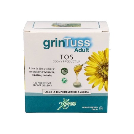 GRINTUSS ADULT CON POLIRESIN 20 COMPRIMIDOS